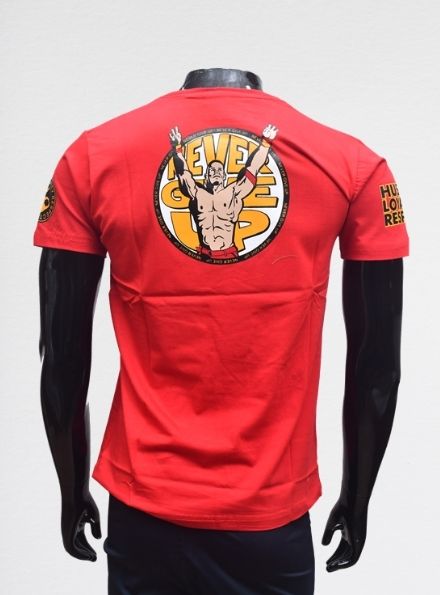 John Cena Print Round Neck T-shirt